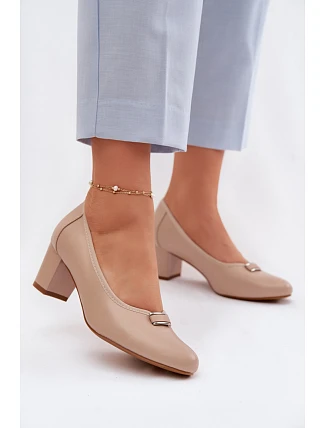 Lodičky na sloupku model 227173 Step in style