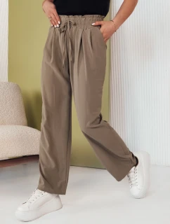 Dámské olivové kalhoty EUFRAZ FashionStreet UY2051