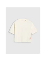 Dámské tričko oversize s potiskem 4F 4FWSS25TTSHF1971-11S