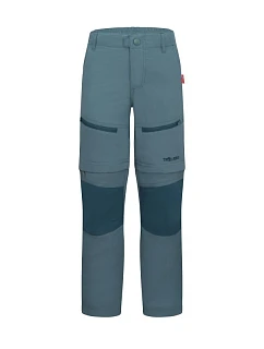 Trollkids Kids Nordfjord Kalhoty na zip teal (852-326) pro kluky/dívky