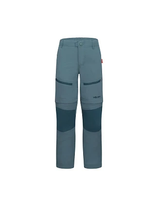 Trollkids Kids Nordfjord Kalhoty na zip teal (852-326) pro kluky/dívky Trollkids Kids Nordfjord Kalhoty na zip teal (852-326) pro kluky/dívky