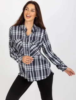 Dámská halenka D70039Z11082A tmavě šedá - FPrice