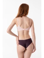 Julimex Tmavě švestkové kalhotky Simple Brasil S-XL