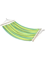 ZAHRADNÍ HOUPACÍ SÍŤ PRO 2 OSOBY 200X150 CM S TYČÍ 1052724