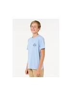 Dětské tričko RIP CURL STAPLE TEE – BOY, modré