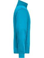Daiber JN 836 Mikina se stojáčkem 02.0836 turquoise Daiber JN 836 Mikina se stojáčkem 02.0836 turquoise