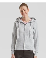Fruit of the Loom Premium Lady-Fit Hooded Jacket Dámská mikina s kapucí 16.2118 white Fruit of the Loom Premium Lady-Fit Hooded Jacket Dámská mikina s kapucí 16.2118 white