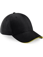Beechfield B 20 6 panelová sandwich kšiltovka "Athleisure" 53.0020 black/yellow Beechfield B 20 6 panelová sandwich kšiltovka "Athleisure" 53.0020 black/yellow