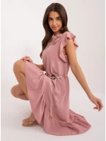 DHJ SK 8921 šaty.98 růžová DHJ SK 8921 šaty.98 růžová