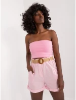 DHJ šortky SN 2598.28X světle růžová DHJ šortky SN 2598.28X světle růžová