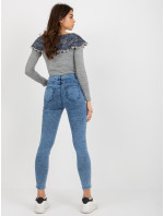 Dámské džínové kalhoty NM SP L12.14X Světle jeans modrá - FPrice