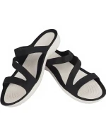 Dámské sandály Swiftwater W 203998 066 Černá s bílou - Crocs