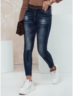 BLUEDEN dámské džínové kalhoty s páskem FashionStreet UY2317