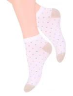 Dámské kotníkové ponožky Steven art.114 Dámské kotníkové ponožky Steven art.114