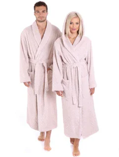 Unisex župan Athena s kapucí 3116 oříšková - Vestis