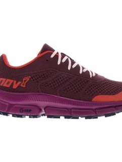 Dámské běžecké boty Inov-8 TrailFly Ultra G 280 v bordó a třešňové barvě