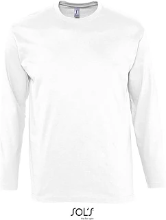 SOL'S Monarch Tričko s dlouhým rukávem 25.1420 white