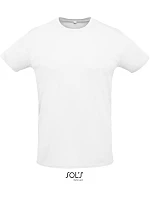 SOL'S Sprint Unisex piqué sportovní tričko 25.2995 white