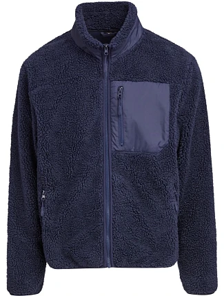 Build your Brand BY 406 Unisex fleecová bunda "Bonded Sherpa" 56.0406 navy Build your Brand BY 406 Unisex fleecová bunda "Bonded Sherpa" 56.0406 navy
