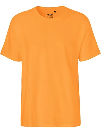 Neutral O 60001 Pánské tričko z těžké bio bavlny 77.6001 okay orange Neutral O 60001 Pánské tričko z těžké bio bavlny 77.6001 okay orange