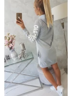 Off White šedé šaty Off White šedé šaty