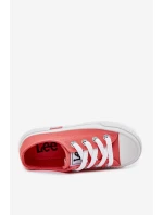 Dětské Mládežnické Tenisky LEE ISLA C LOW JR 50251058 Korálová