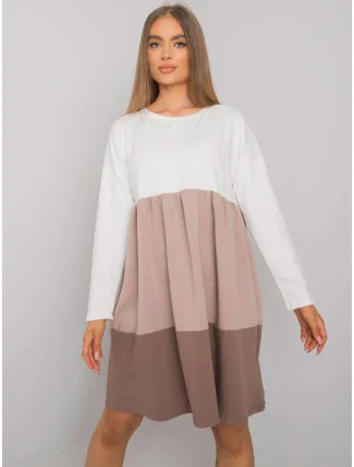 Šaty RV SK 7188.83P hnědá