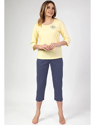 Pyžamo Regina 683 3/4 2XL-3XL Z24/25 dámské Pyžamo Regina 683 3/4 2XL-3XL Z24/25 dámské