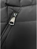 Černá péřová dámská zimní bunda (LHD-23032) Černá péřová dámská zimní bunda (LHD-23032)