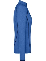 Daiber JN 497 Dámské funkční tričko s dlouhým rukávem 02.0497 blue melange/navy Daiber JN 497 Dámské funkční tričko s dlouhým rukávem 02.0497 blue melange/navy