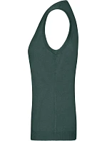 Daiber JN 656 Dámská svetrová vesta s výstřihem do V 02.0656 forest green Daiber JN 656 Dámská svetrová vesta s výstřihem do V 02.0656 forest green
