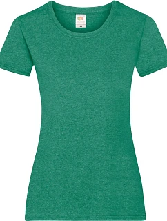 Fruit of the Loom Lady-Fit Valueweight T Dámské tričko 16.1372 retro heather green