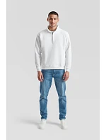 Fruit of the Loom Premium Zip Neck Sweat Mikina s 1/4 zipem 16.2032 bottle green