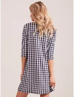 Šaty EN SK 4335.08 černá a bílá Šaty EN SK 4335.08 černá a bílá