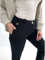 Dámské kalhoty 258 Černá - MiR
