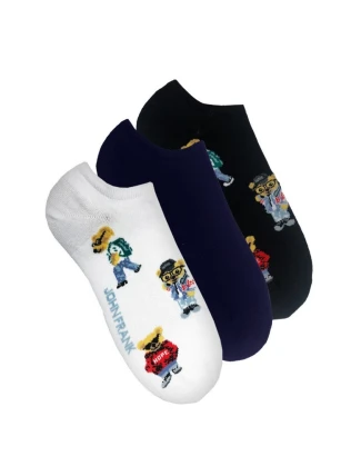 Pánské ponožky John Frank JF3SS10 3Pack