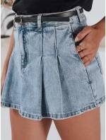 Dámské džínové sukně a šortky VIBEGIRL modrá FashionStreet SY0479