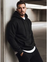 Pánská černá mikina FashionStreet BX5933