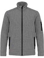 Kariban K 402 Dětská 3-vrstvá softshellová bunda 20.K402 marl grey Kariban K 402 Dětská 3-vrstvá softshellová bunda 20.K402 marl grey