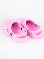Yoclub Dívčí boty Crocs Slip-On Sandals OCR-0045G-0600 Pink