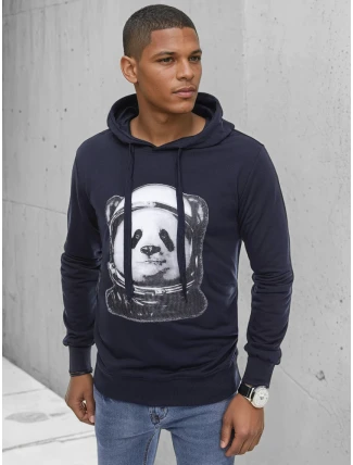Pánská tmavě modrá mikina FashionStreet BX5131