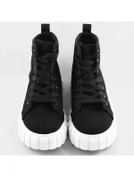 Černé šněrovací boty (XA060) Černé šněrovací boty (XA060)