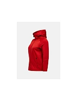 Dámská mikina PEAK PERFORMANCE W Rider Essentials Midlayer Zip Hood, červená Dámská mikina PEAK PERFORMANCE W Rider Essentials Midlayer Zip Hood, červená