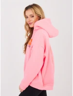 Mikina MJ BL H2587.82 fluo růžová