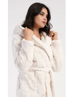 Dámský župan krátký s kapucí Karolína