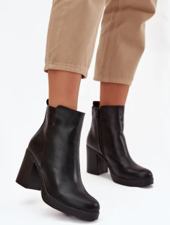 Boty na podpatku  model 220709 Step in style