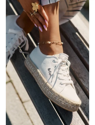 Dámské Tenisky S Pletením Lee Cooper LCW-25-44-3217 Bílé