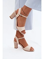 Sandály na podpatku  model 228103 Step in style