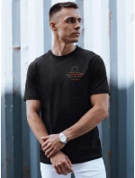 Pánské černé tričko FashionStreet RX5528