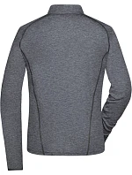 Daiber JN 497 Dámské funkční tričko s dlouhým rukávem 02.0497 black melange/black